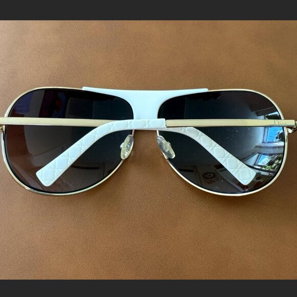 Christian Dior My Lady Dior - Women’s Sunglasses White & Gold w/ Case VVPD8 main image 5